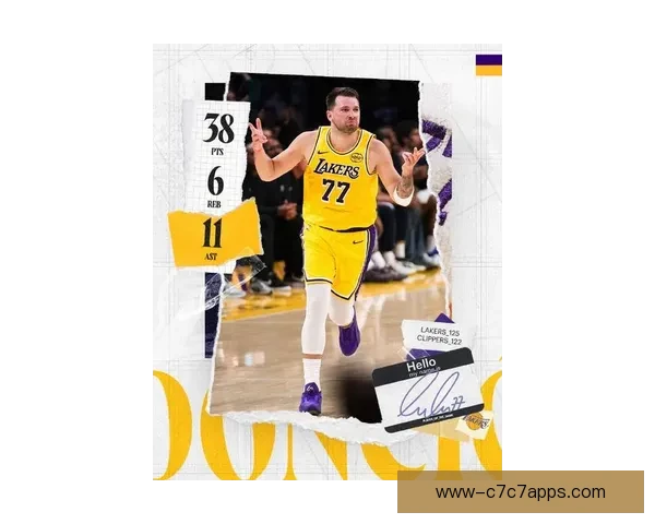 湖人险胜快船 东契奇38分伦纳德伤退